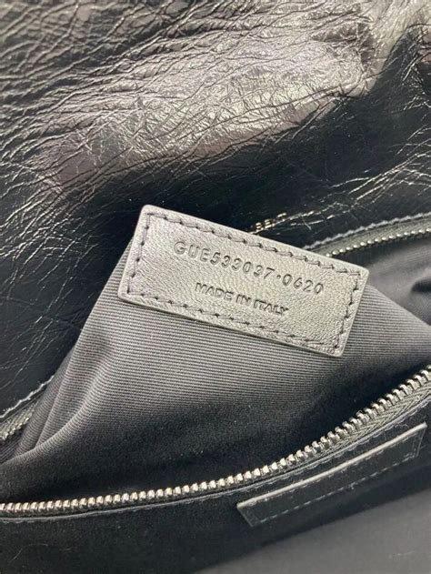 authentic ysl bag no serial number.